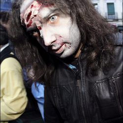 Maquillaje de zombie para Halloween 2011