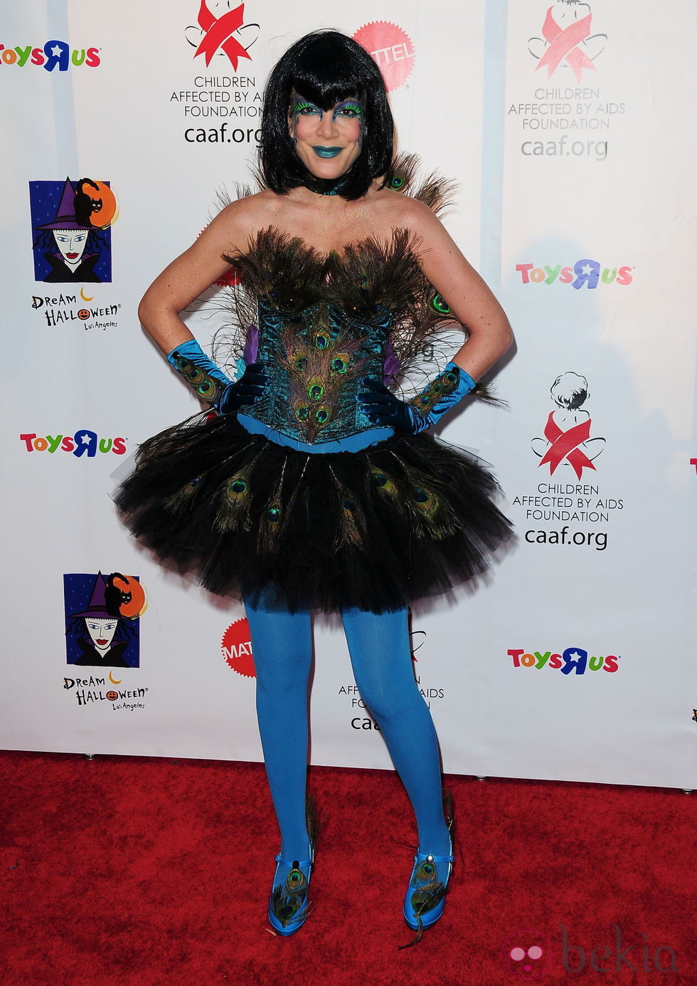 Maquillaje de Tori Spelling para Halloween 2011