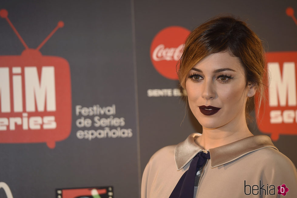Blanca Suárez se decide por el berenjena para los labios