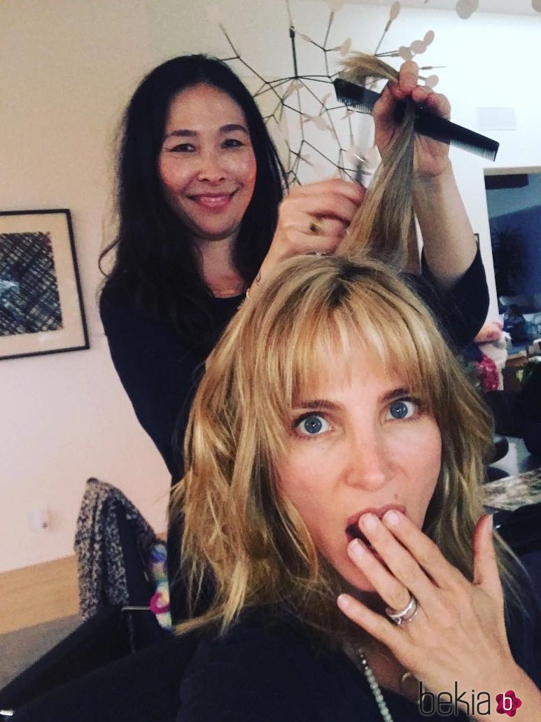 Elsa Pataky se corta el pelo y lo comparte en Instagram