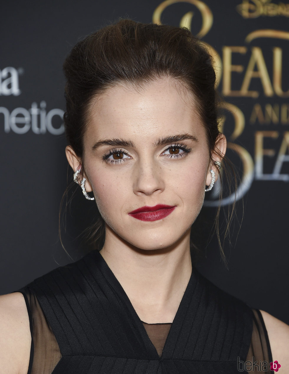 Emma Watson con un sofisticado maquillaje