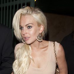 Lindsay Lohan opta por una coleta