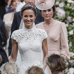 Pippa Middleton durante su boda