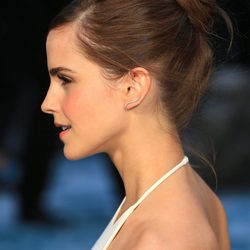 Emma Watson con moño de bailarina