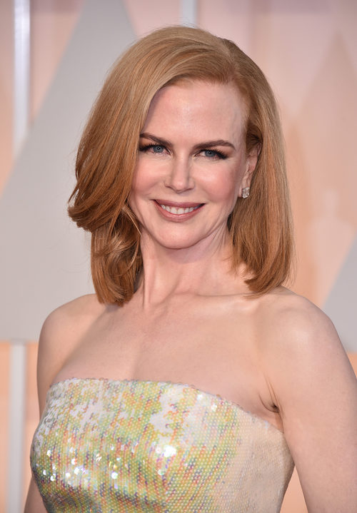 Nicole Kidman con melena bob lisa
