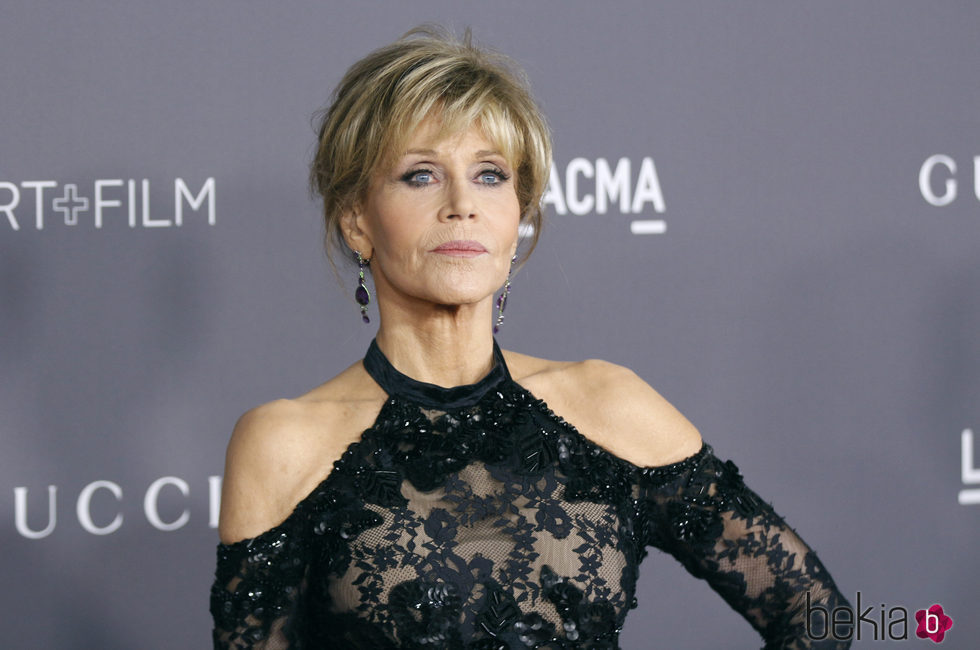 Jane Fonda en la Gala LACMA Art + Film celebrada en Los Ángeles