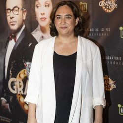 Ada Colau con una melena corta en el estreno de 'Grandes éxitos' de Jorge Javier 2018