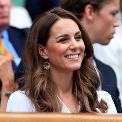 Kate Middleton durante la celebración del Torneo de Wimbledon 2019