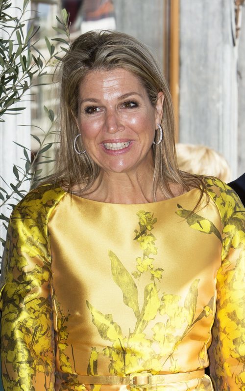 La Reina Máxima de Holanda reaparece en la Fundación Met je Hart