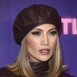 Jennifer Lopez en la presentación de 'Hustlers'