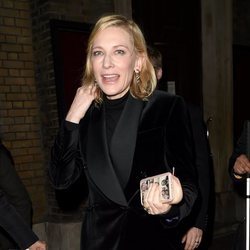 Cate Blanchett sin peinarse en Londres