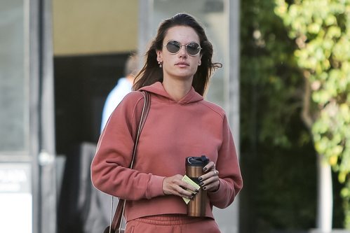 Alessandra Ambrosio de paseo por Los Ángeles