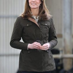 Kate Middleton sin maquillaje durante su visita a una granja del Condado de Meath