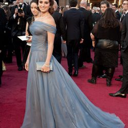 Penélope Cruz con peinado estilo años 20 en los Oscars 2012