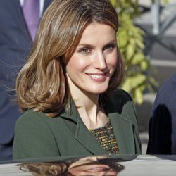 Peinado ondulado de la princesa Letizia