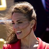 Kate Middleton despeinada durante un acto oficial
