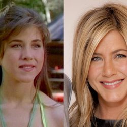 El antes y el después de Jennifer Aniston