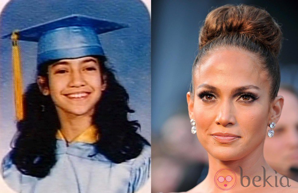 El antes y el despúes de Jennifer Lopez