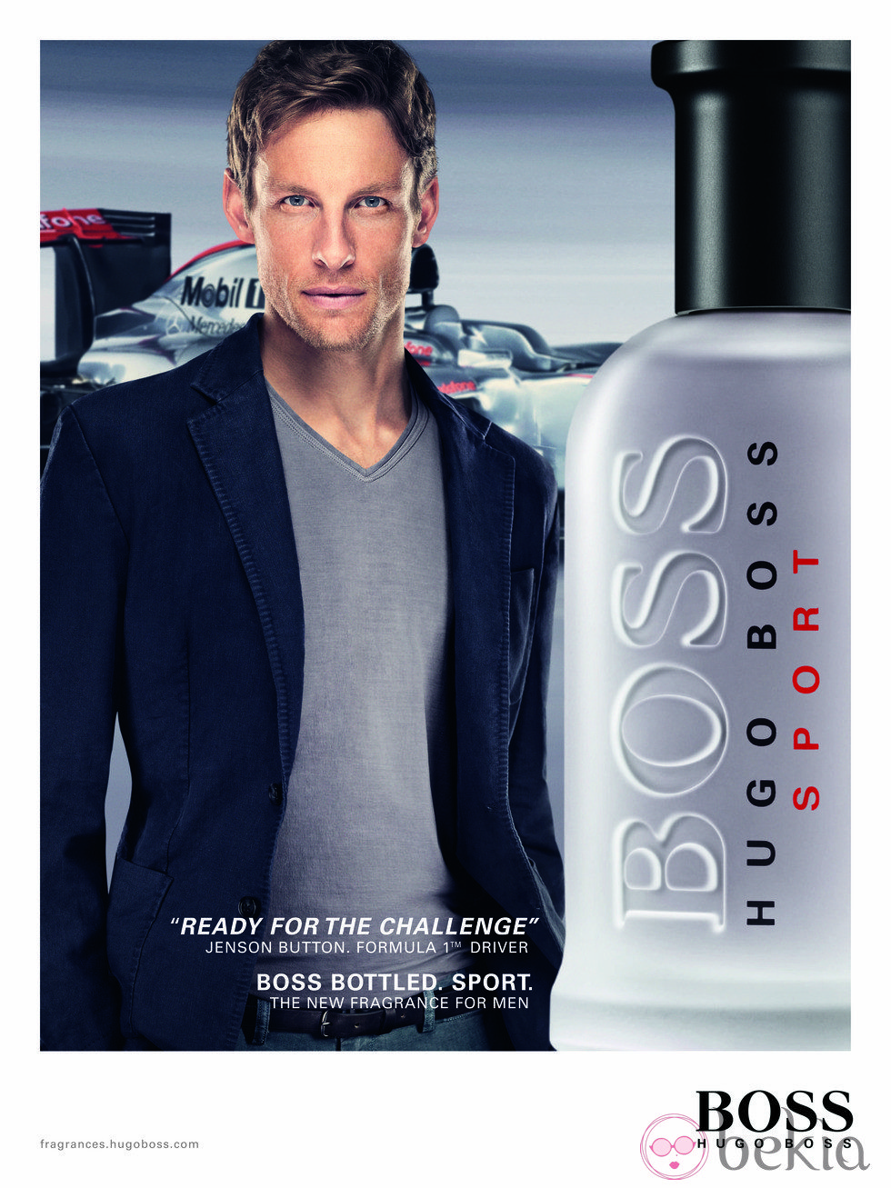 Fragancia de Jenson Button para Hugo Boss