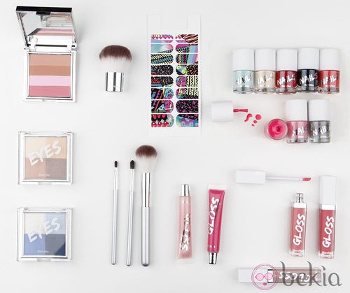 Colección completa de cosméticos de Bershka de 2014