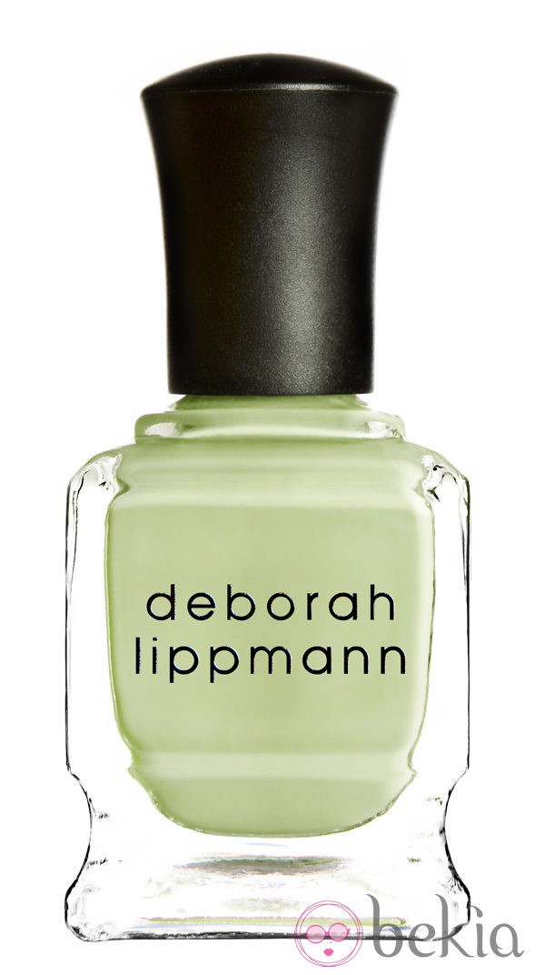 Esmalte verde claro de la colección primavera/verano 2014 de Deborah Lippmann