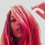 Blanca Suárez con el pelo rosa