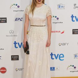 Blanca Suárez con un maquillaje gótico en los Premios José María Forqué 2015