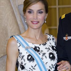 El maquillaje de la Reina Letizia en el 75 cumpleaños de la Reina Margarita de Dinamarca