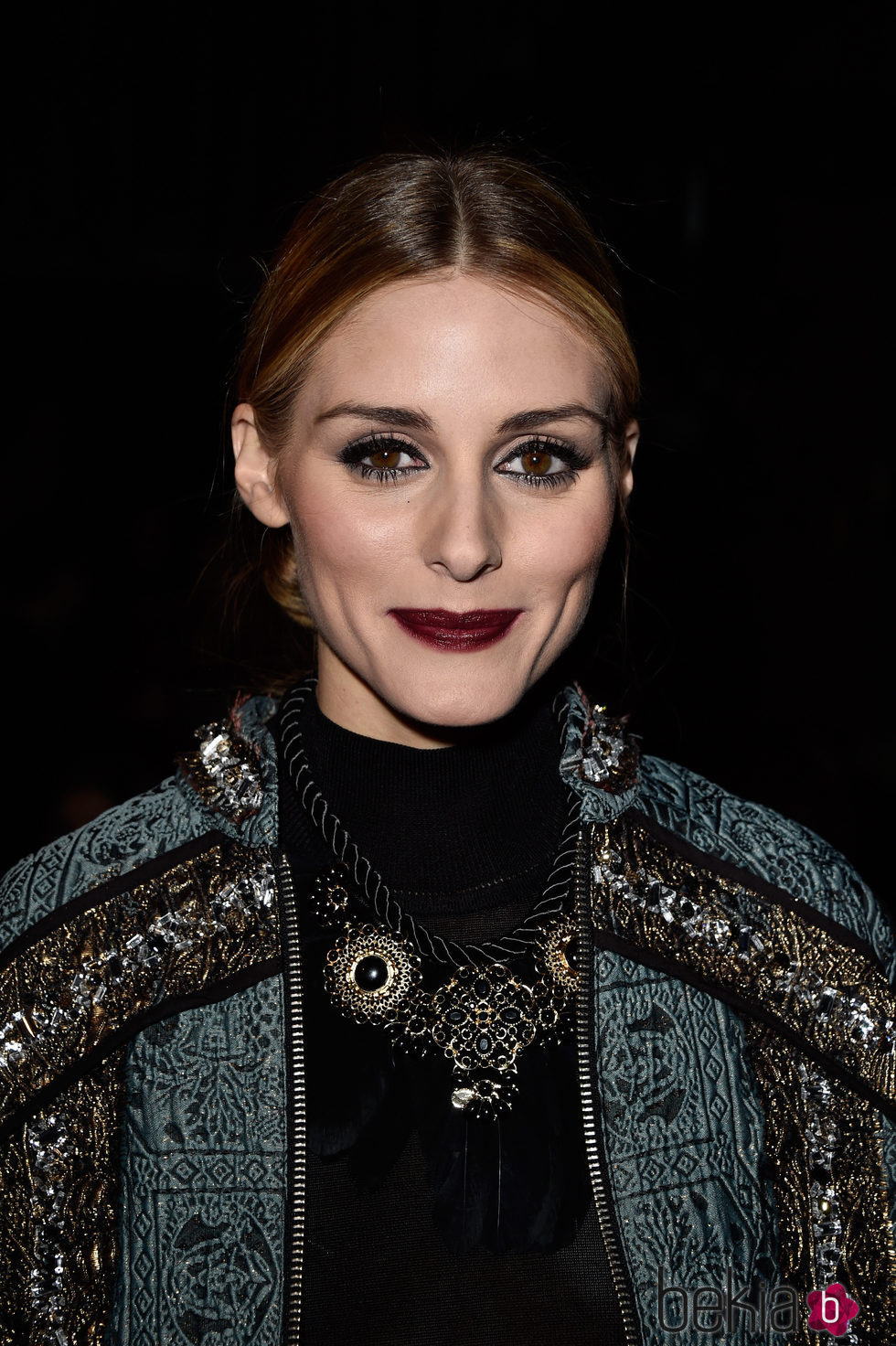 Olivia Palermo en el front row de la Fashion Week de Paris