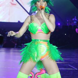 Katy Perry y el traje de palmeras