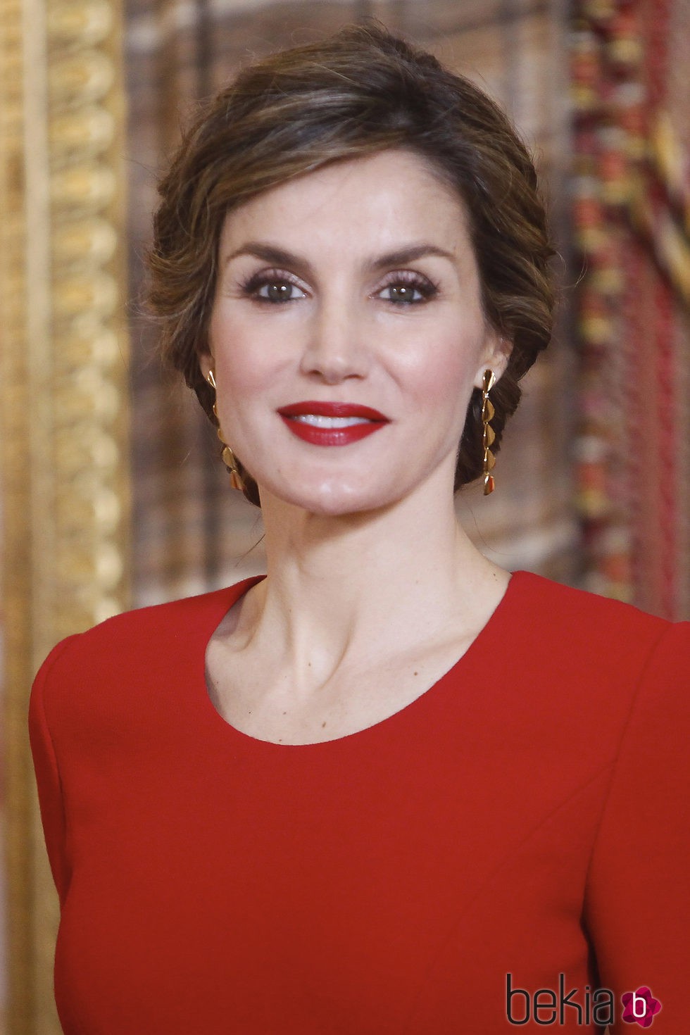 La Reina Letizia en la entrega de premios Miguel de Cervantes 2015