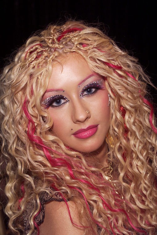 Christina Aguilera en 2001 MTV Movie Awards