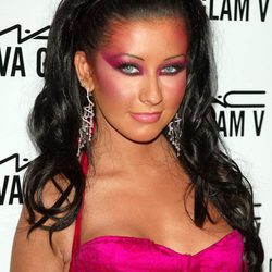 Christina Aguilera en 2004 MAC AIDS Fund VIVA Glam V - After Party