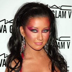 Christina Aguilera en 2004 MAC AIDS Fund VIVA Glam V - After Party