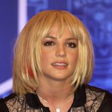 Britney Spears con peluca en corte bob