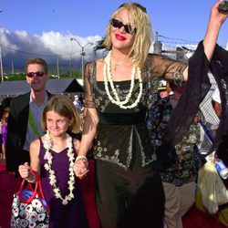 Courtney Love en la premiere de 'Pearl Harbor'