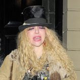 Courtney Love muy peculiar en Londres