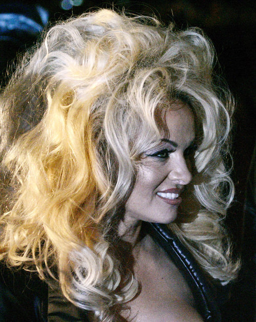 Pamela Anderson con un cardado en 17 edición del 'Life Ball'