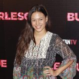 Elisa Mouliaá en la premiere de la película 'Burlesque'