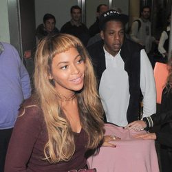 Beyoncé y su familia en Londres