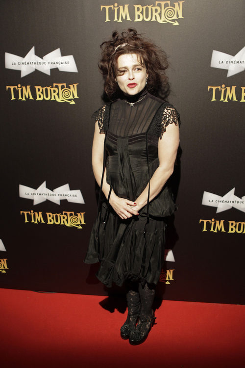 Helena Bonham Carter en un evento de Tim Burton