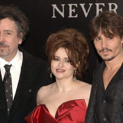 Helena Bonham Carter en la premiere de 'Sweeney Todd'
