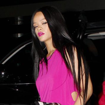 Melena ultralisa para Rihanna
